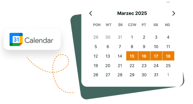 Integracja z Kalendarzem Google